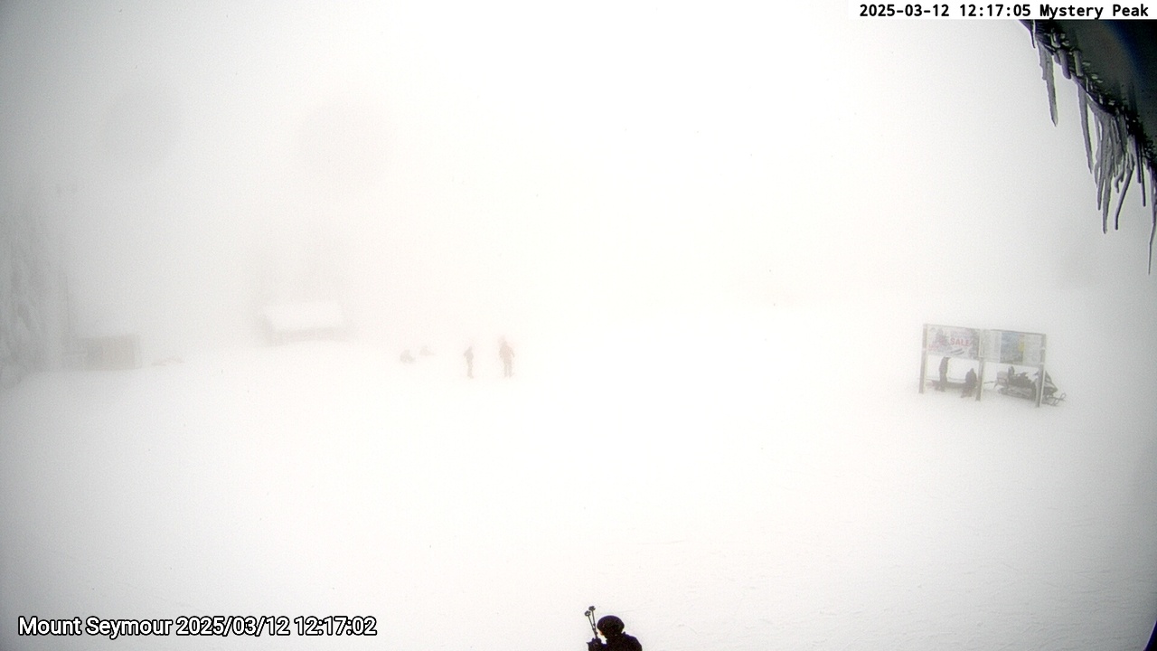 Webcam frame from Mount Seymour at 2025/03/12 12:00