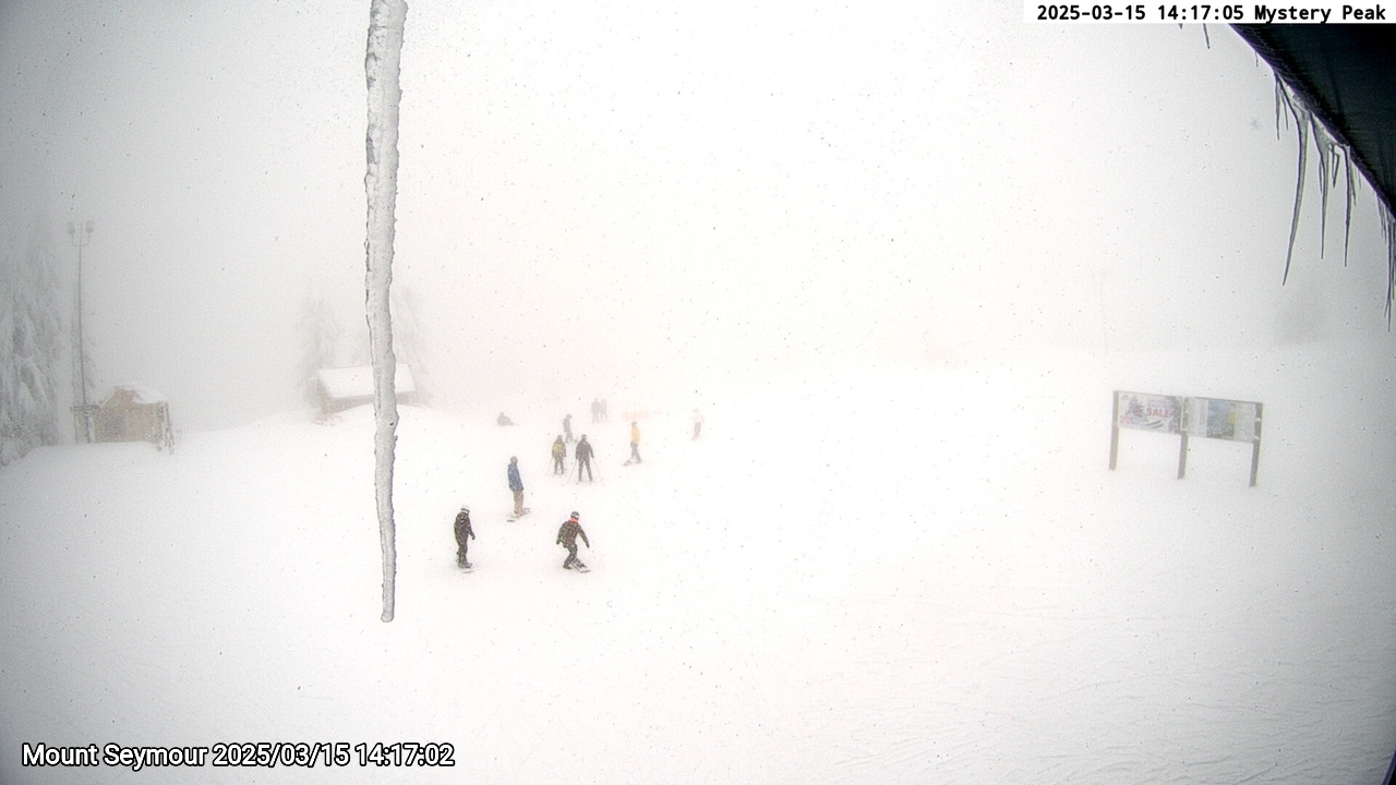 Webcam frame from Mount Seymour on 2025/03/15
