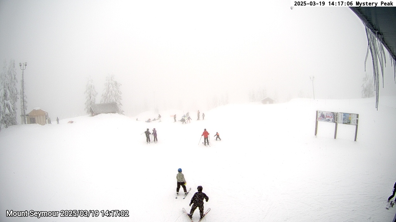 Webcam frame from Mount Seymour on 2025/03/19