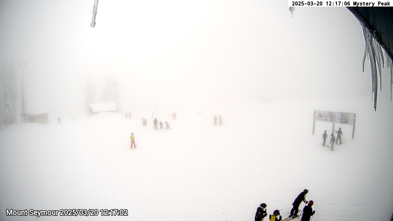 Webcam frame from Mount Seymour at 2025/03/20 12:00