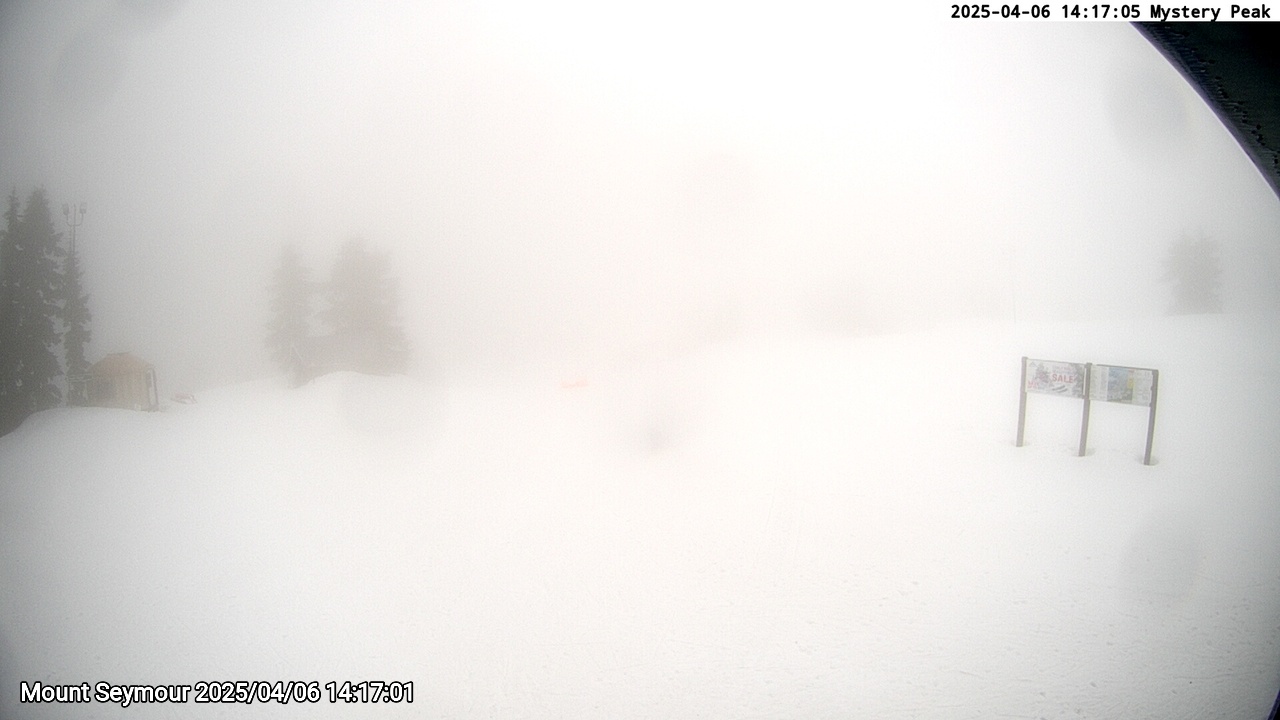 Webcam frame from Mount Seymour on 2025/04/06