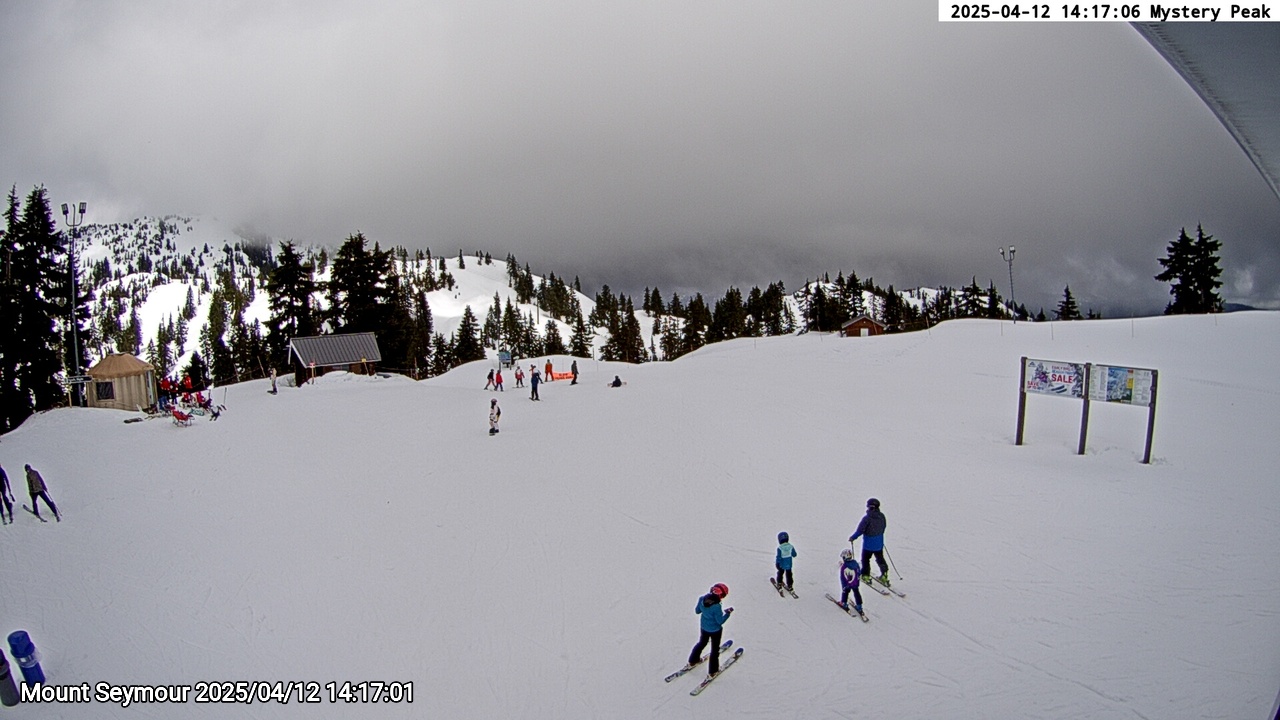 Webcam frame from Mount Seymour on 2025/04/12