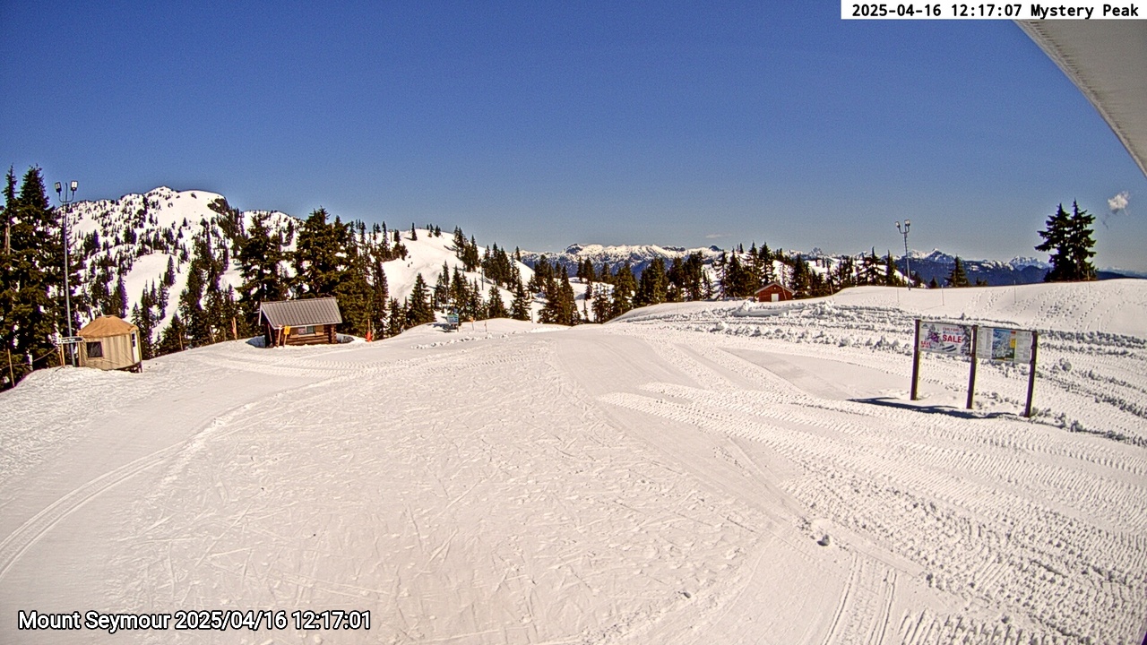 Webcam frame from Mount Seymour at 2025/04/16 12:00