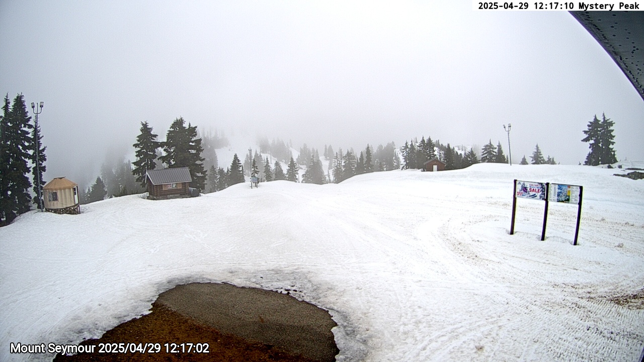 Webcam frame from Mount Seymour at 2025/04/29 12:00