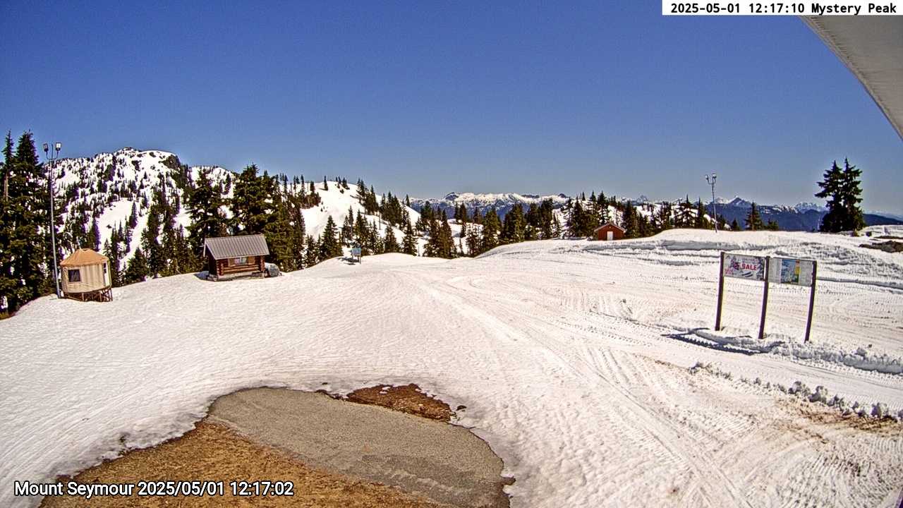 Webcam frame from Mount Seymour at 2025/05/01 12:00