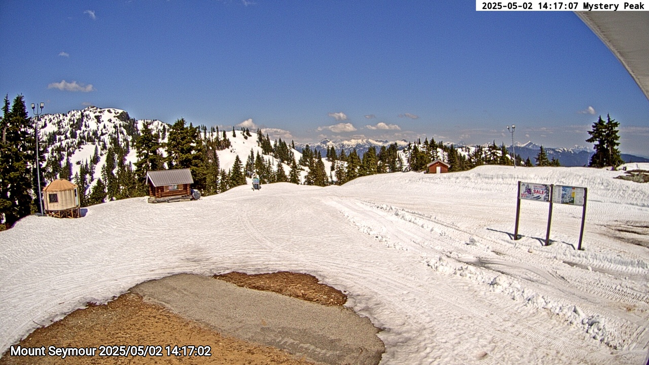 Webcam frame from Mount Seymour on 2025/05/02