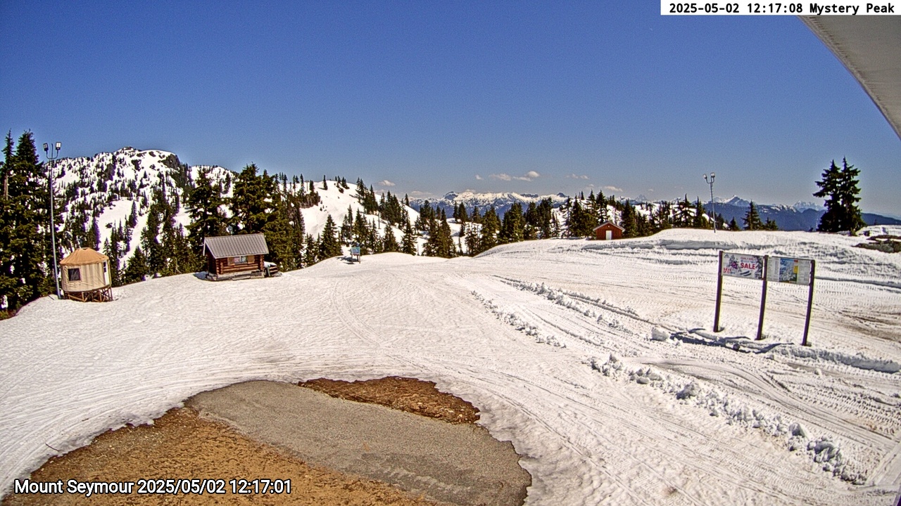 Webcam frame from Mount Seymour at 2025/05/02 12:00