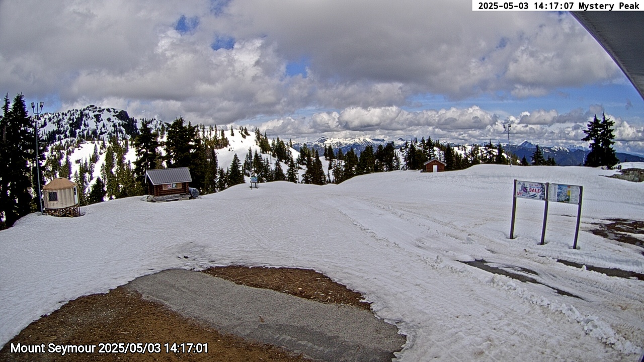 Webcam frame from Mount Seymour on 2025/05/03