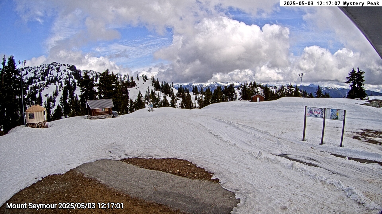Webcam frame from Mount Seymour at 2025/05/03 12:00