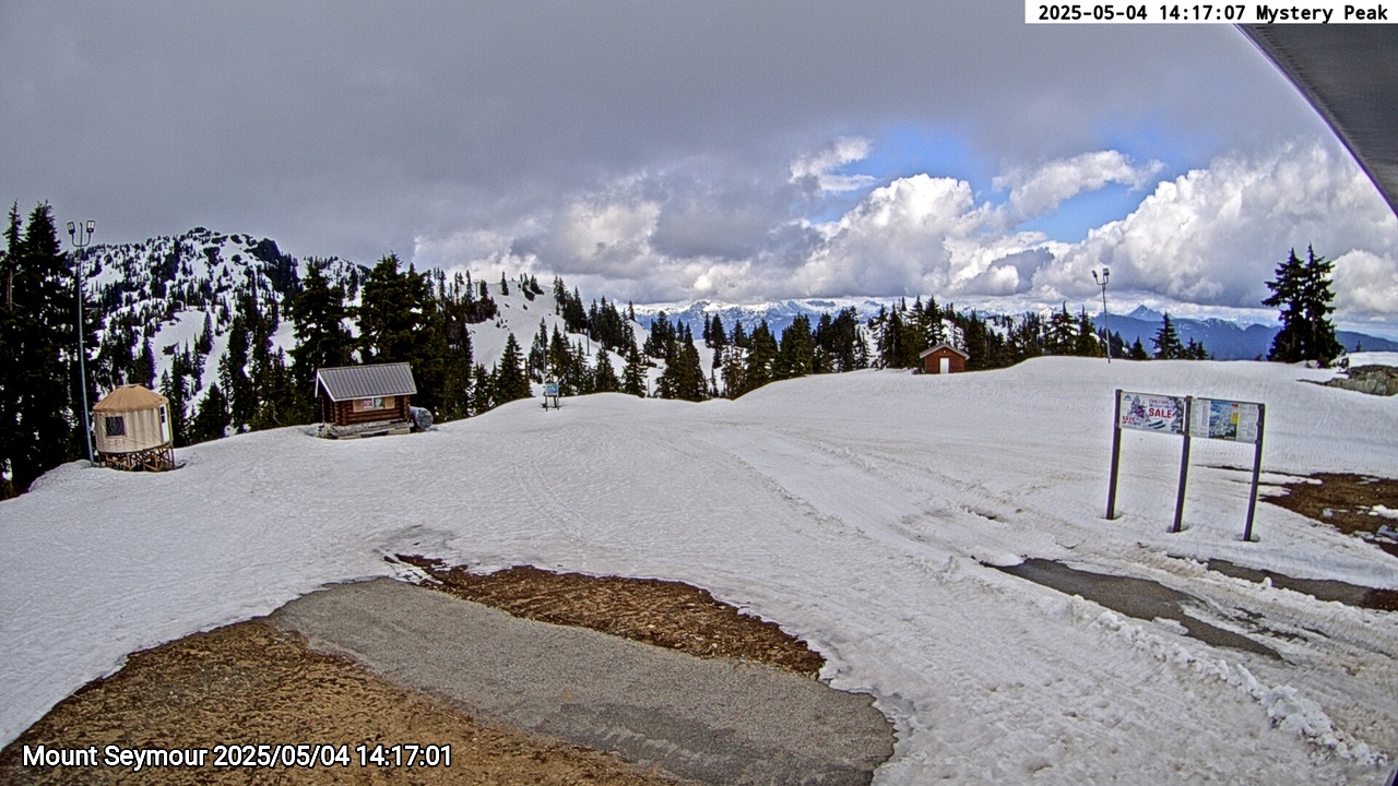 Webcam frame from Mount Seymour on 2025/05/04