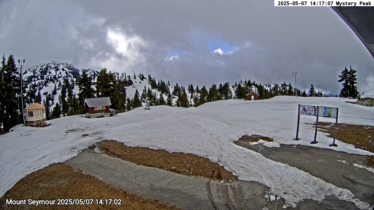 Webcam frame from Mount Seymour on 2025/05/07