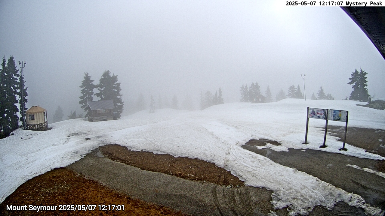 Webcam frame from Mount Seymour at 2025/05/07 12:00