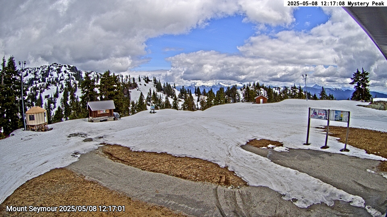 Webcam frame from Mount Seymour at 2025/05/08 12:00