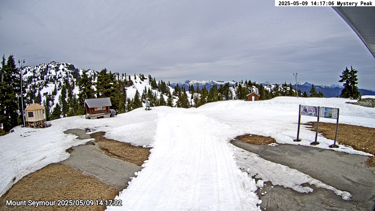 Webcam frame from Mount Seymour on 2025/05/09