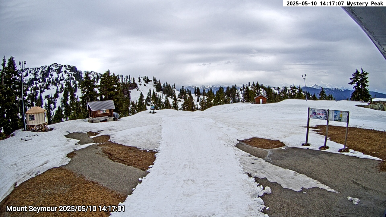 Webcam frame from Mount Seymour on 2025/05/10