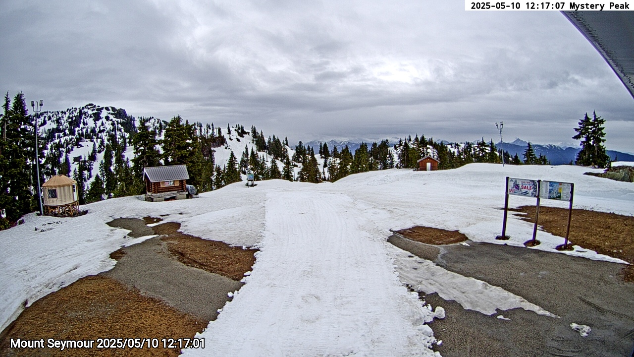 Webcam frame from Mount Seymour at 2025/05/10 12:00