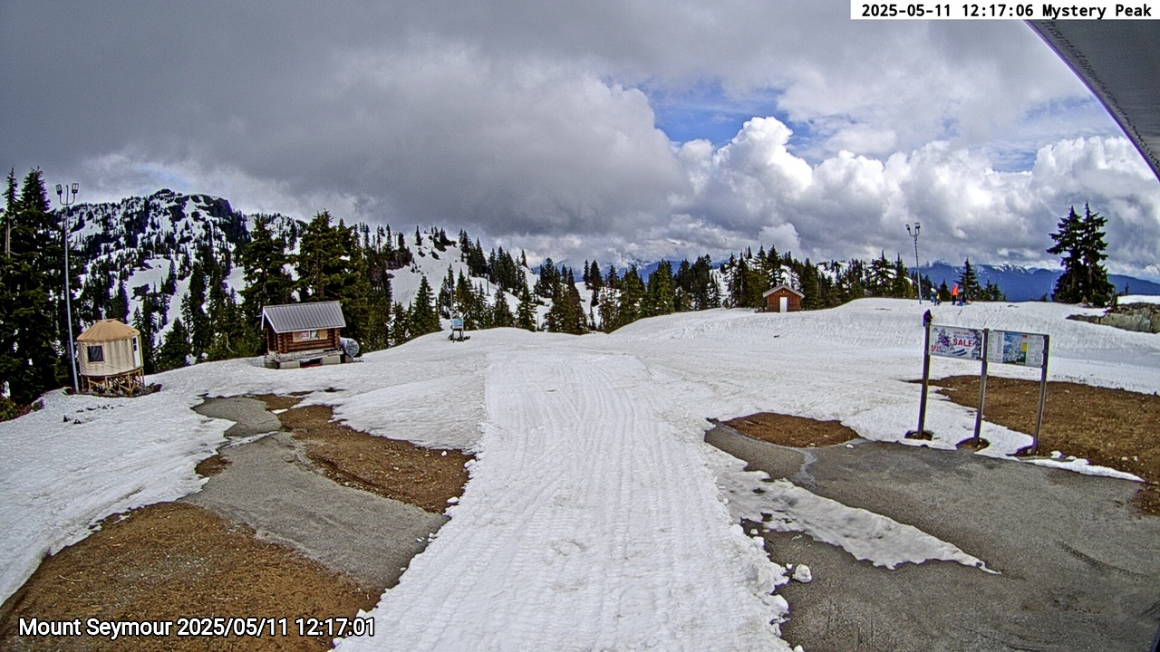 Webcam frame from Mount Seymour at 2025/05/11 12:00