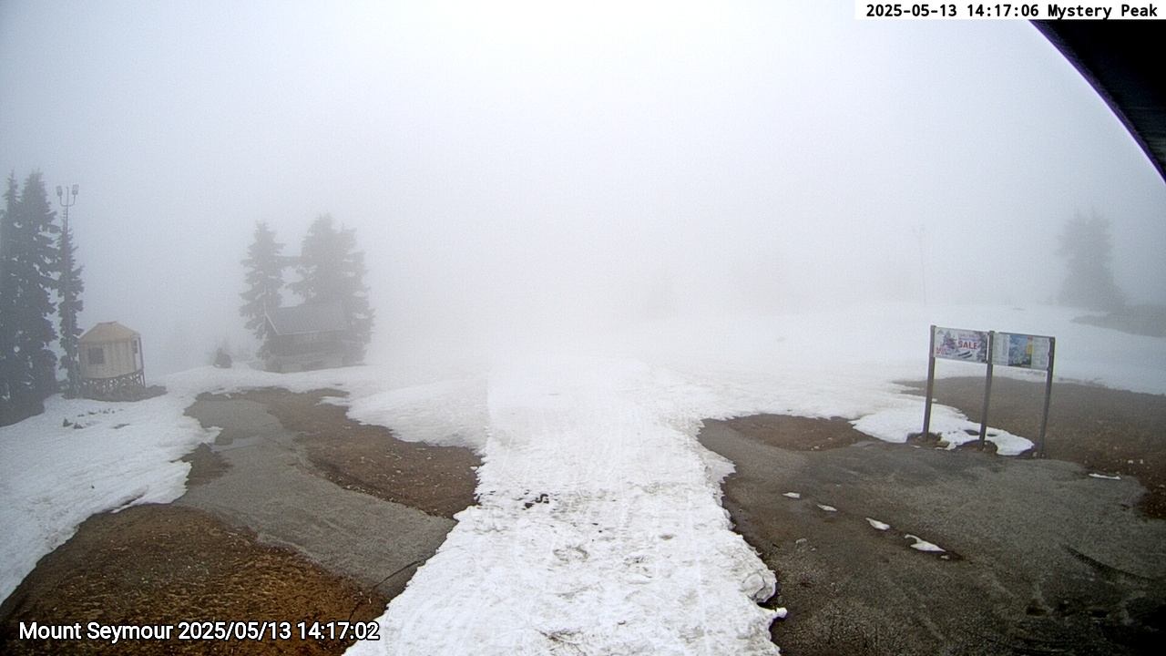 Webcam frame from Mount Seymour on 2025/05/13