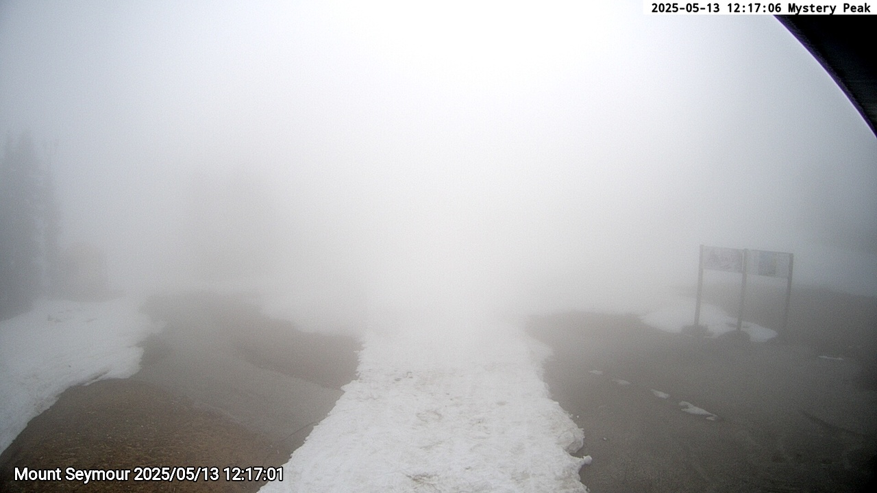 Webcam frame from Mount Seymour at 2025/05/13 12:00
