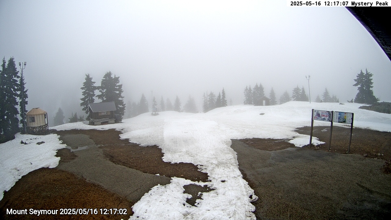 Webcam frame from Mount Seymour at 2025/05/16 12:00