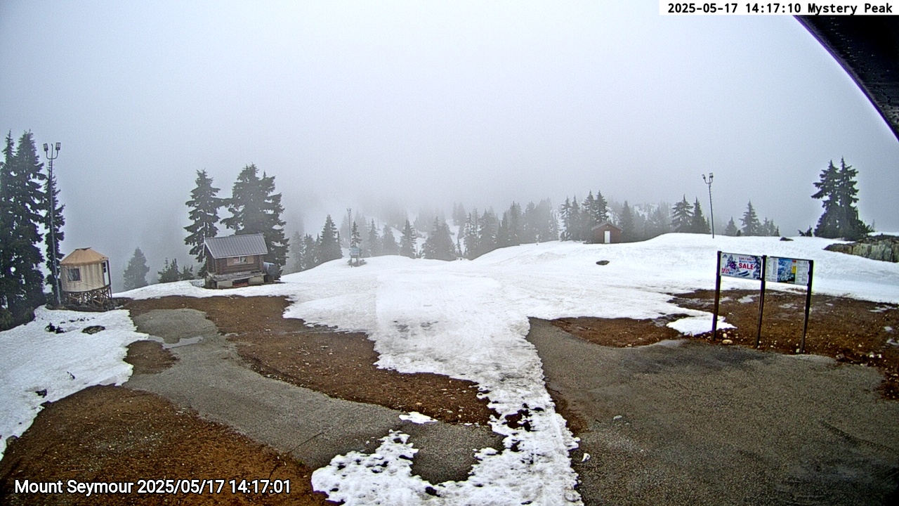 Webcam frame from Mount Seymour on 2025/05/17