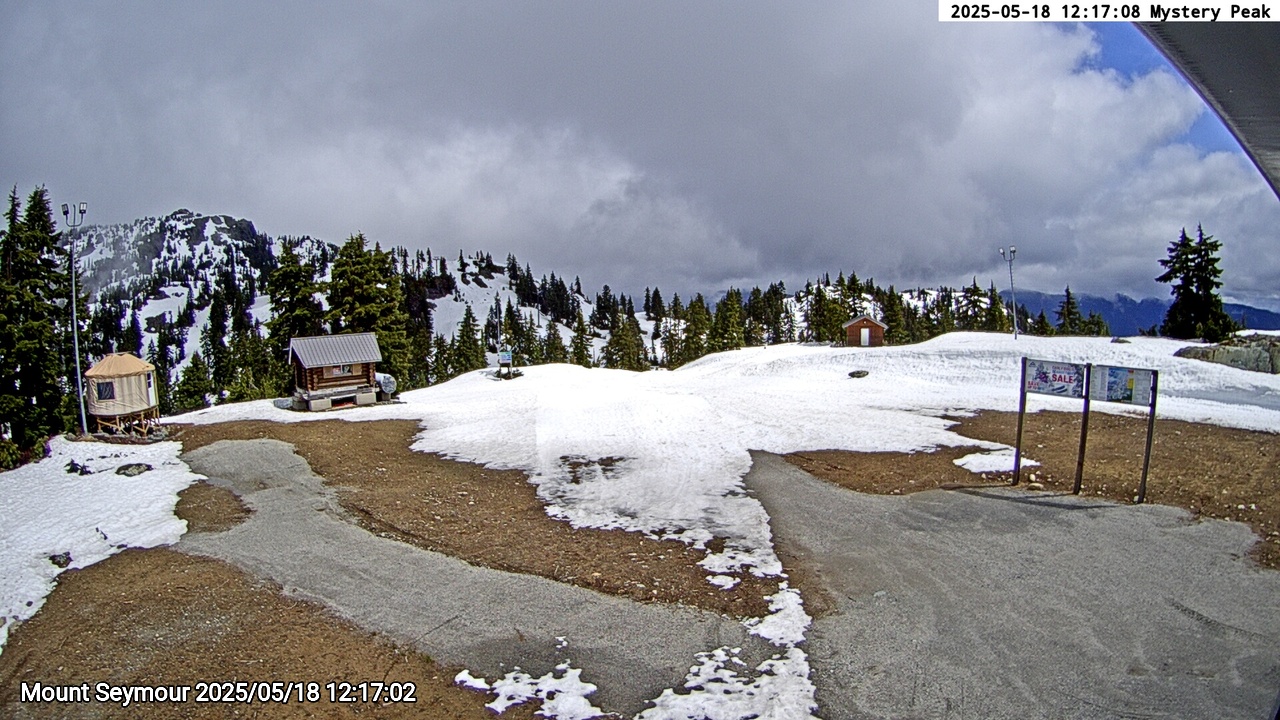Webcam frame from Mount Seymour at 2025/05/18 12:00
