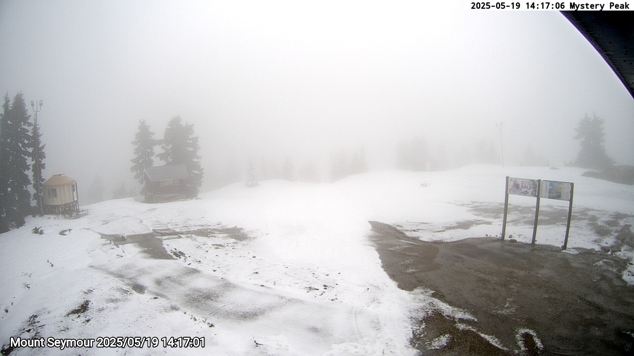 Webcam frame from Mount Seymour on 2025/05/19