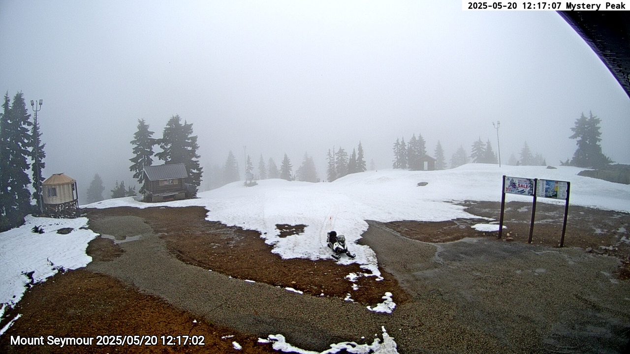 Webcam frame from Mount Seymour at 2025/05/20 12:00