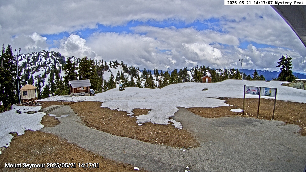 Webcam frame from Mount Seymour on 2025/05/21