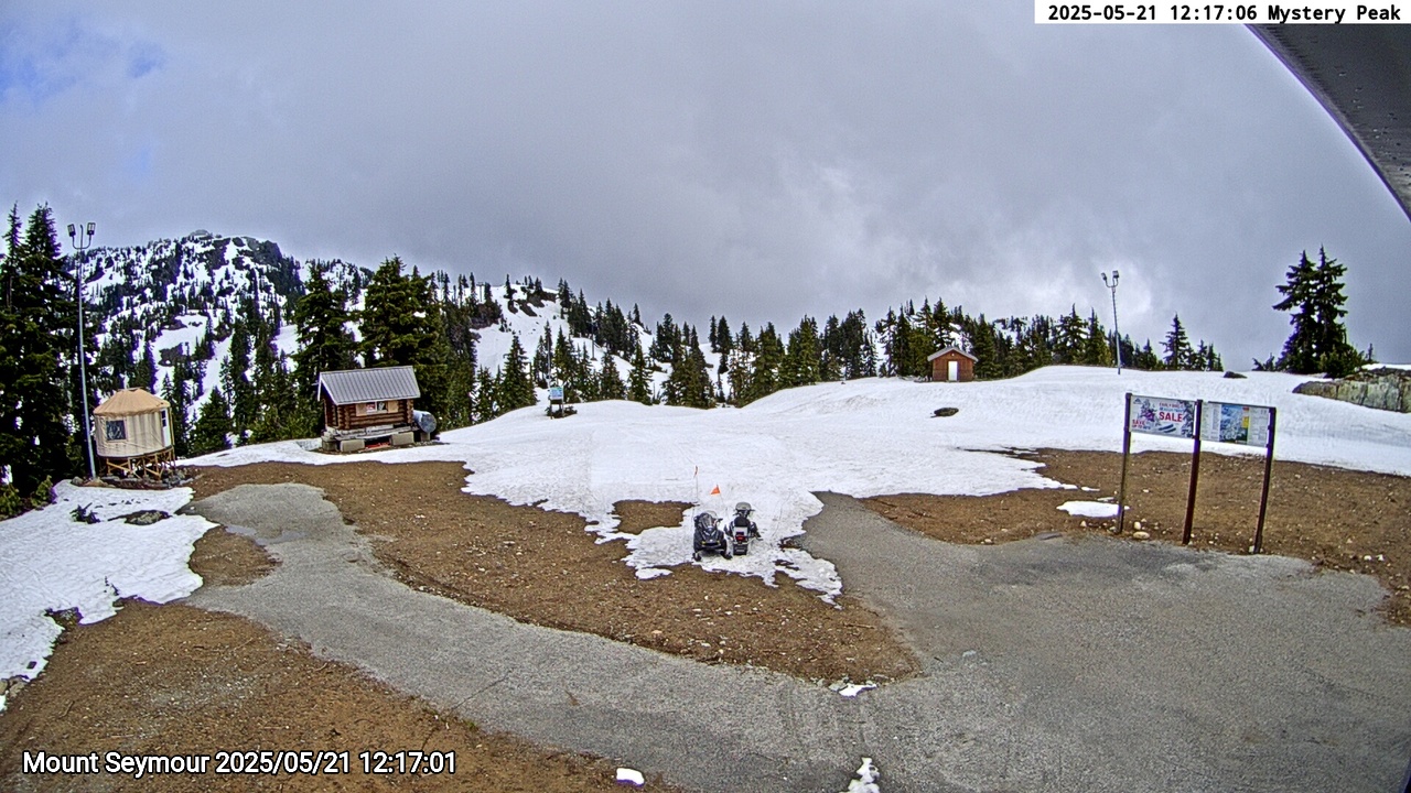 Webcam frame from Mount Seymour at 2025/05/21 12:00