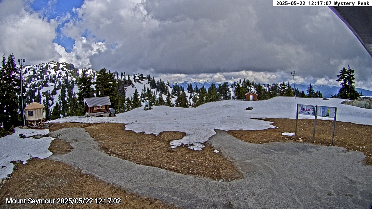 Webcam frame from Mount Seymour at 2025/05/22 12:00