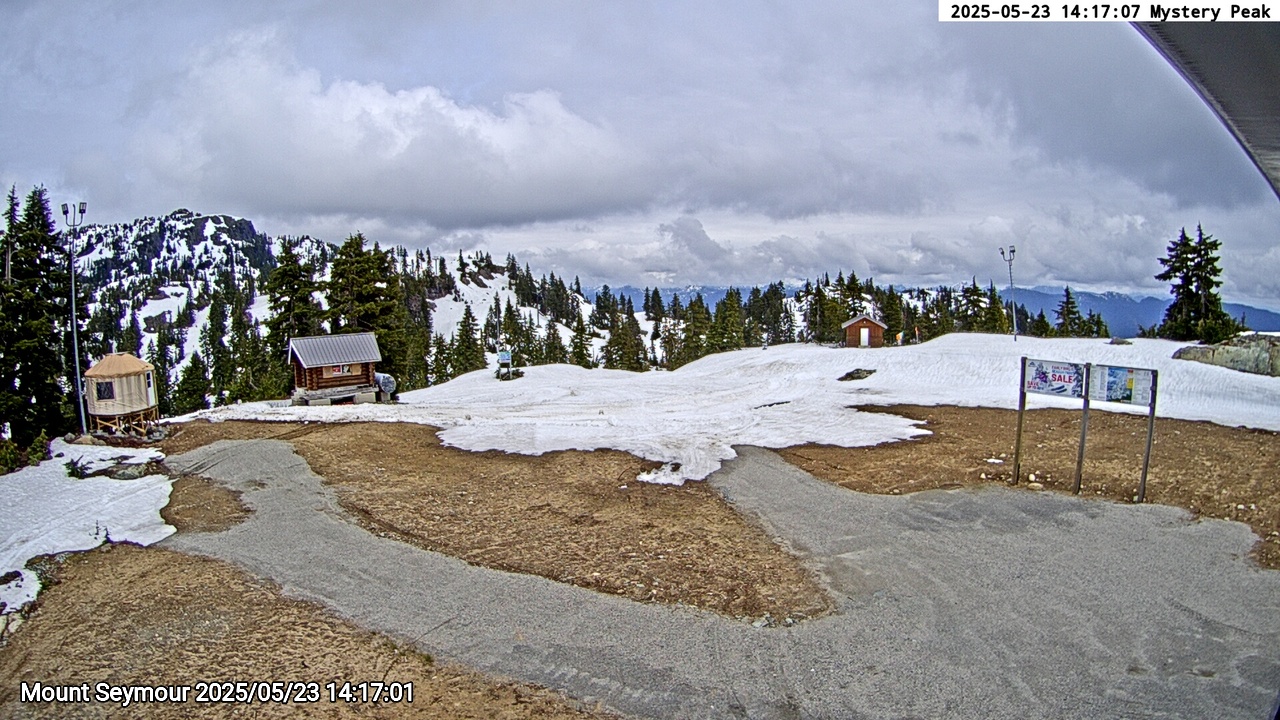 Webcam frame from Mount Seymour on 2025/05/23