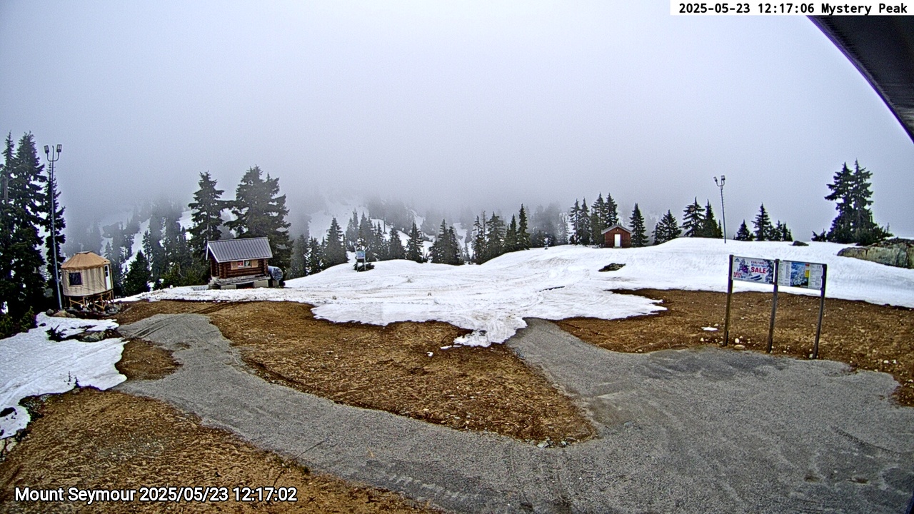 Webcam frame from Mount Seymour at 2025/05/23 12:00