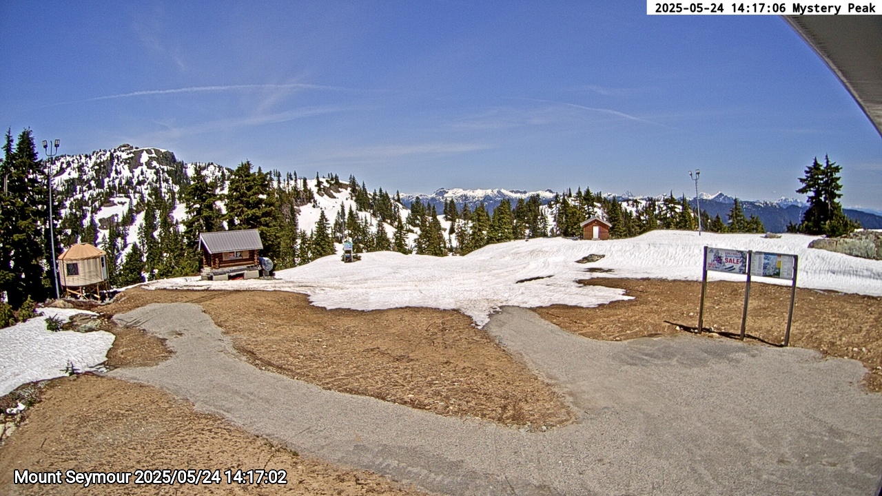 Webcam frame from Mount Seymour on 2025/05/24