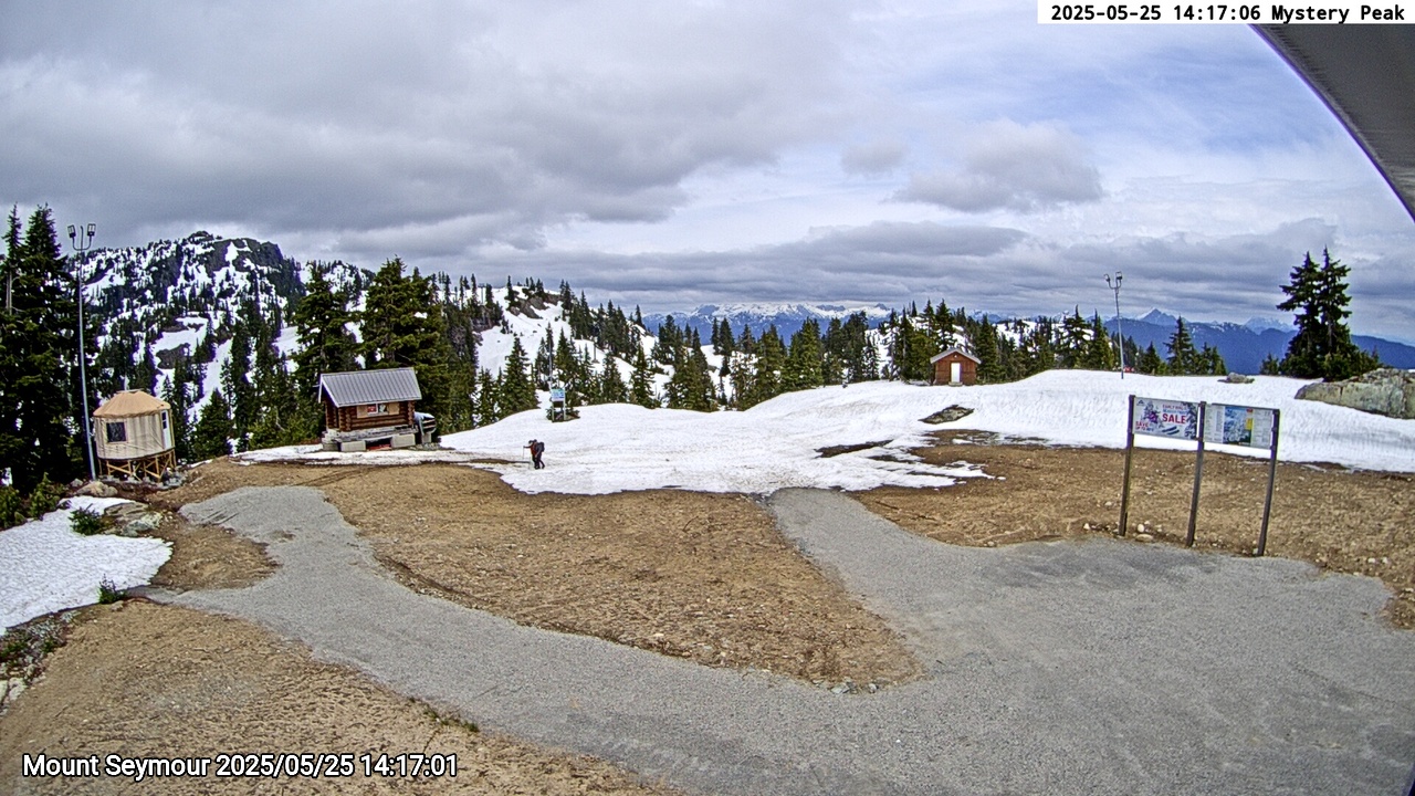 Webcam frame from Mount Seymour on 2025/05/25