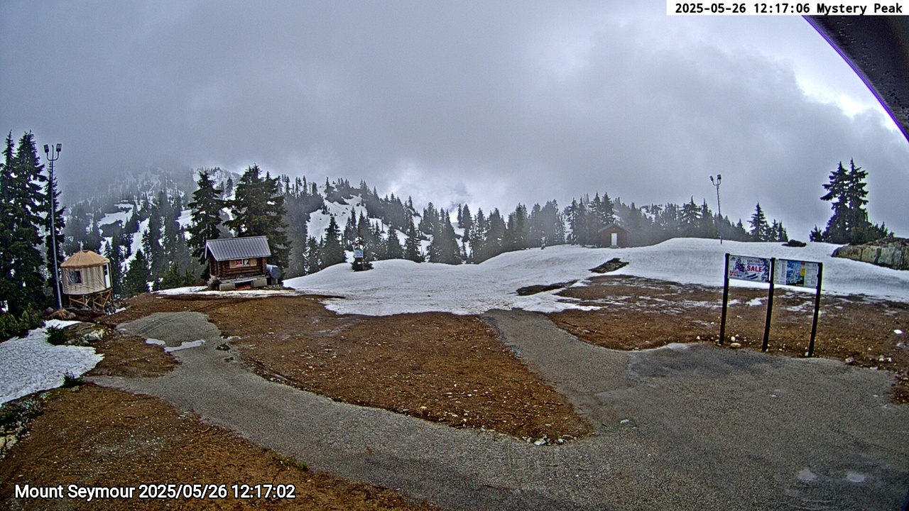 Webcam frame from Mount Seymour at 2025/05/26 12:00