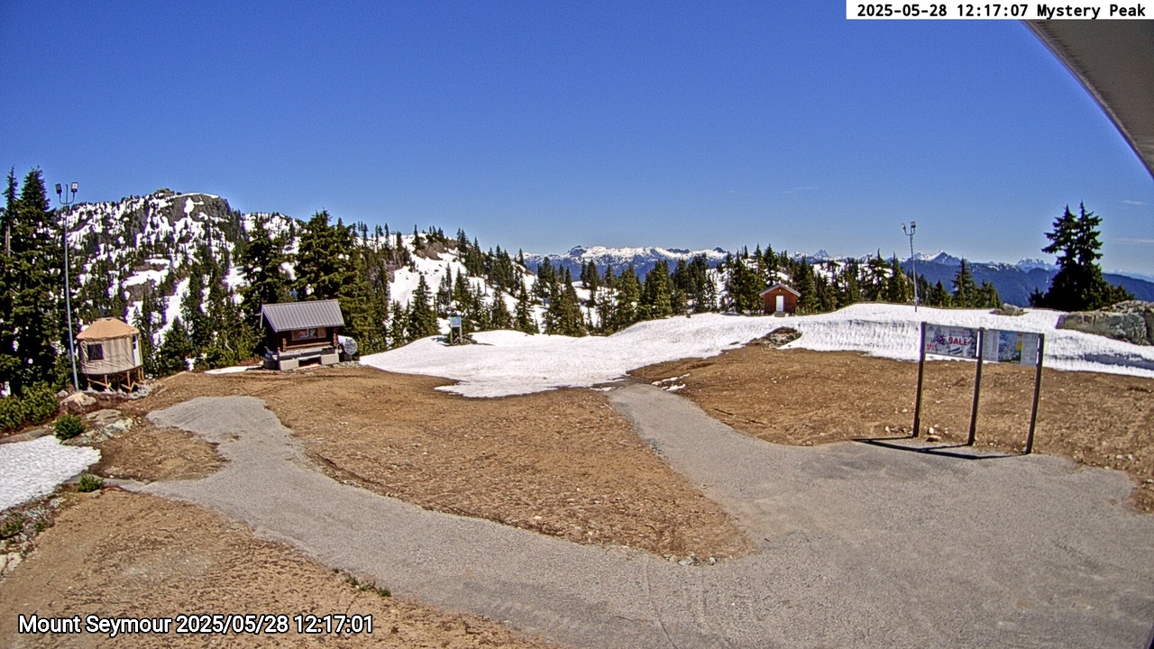 Webcam frame from Mount Seymour at 2025/05/28 12:00