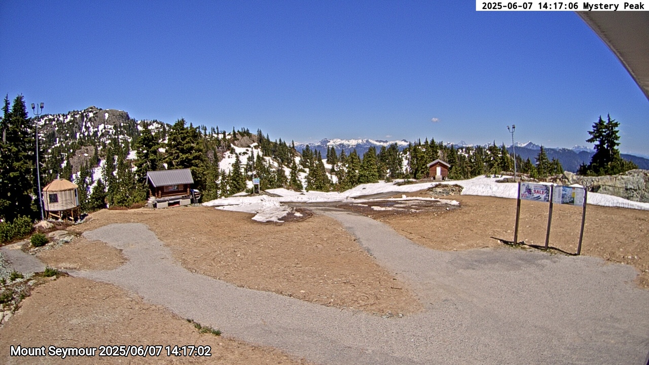 Webcam frame from Mount Seymour on 2025/06/07