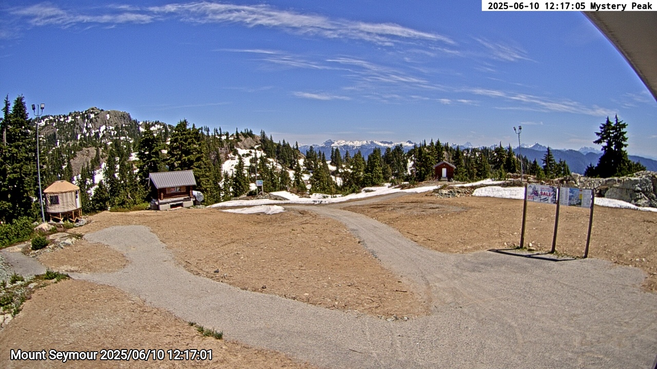 Webcam frame from Mount Seymour at 2025/06/10 12:00