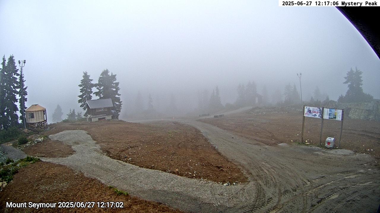 Webcam frame from Mount Seymour at 2025/06/27 12:00