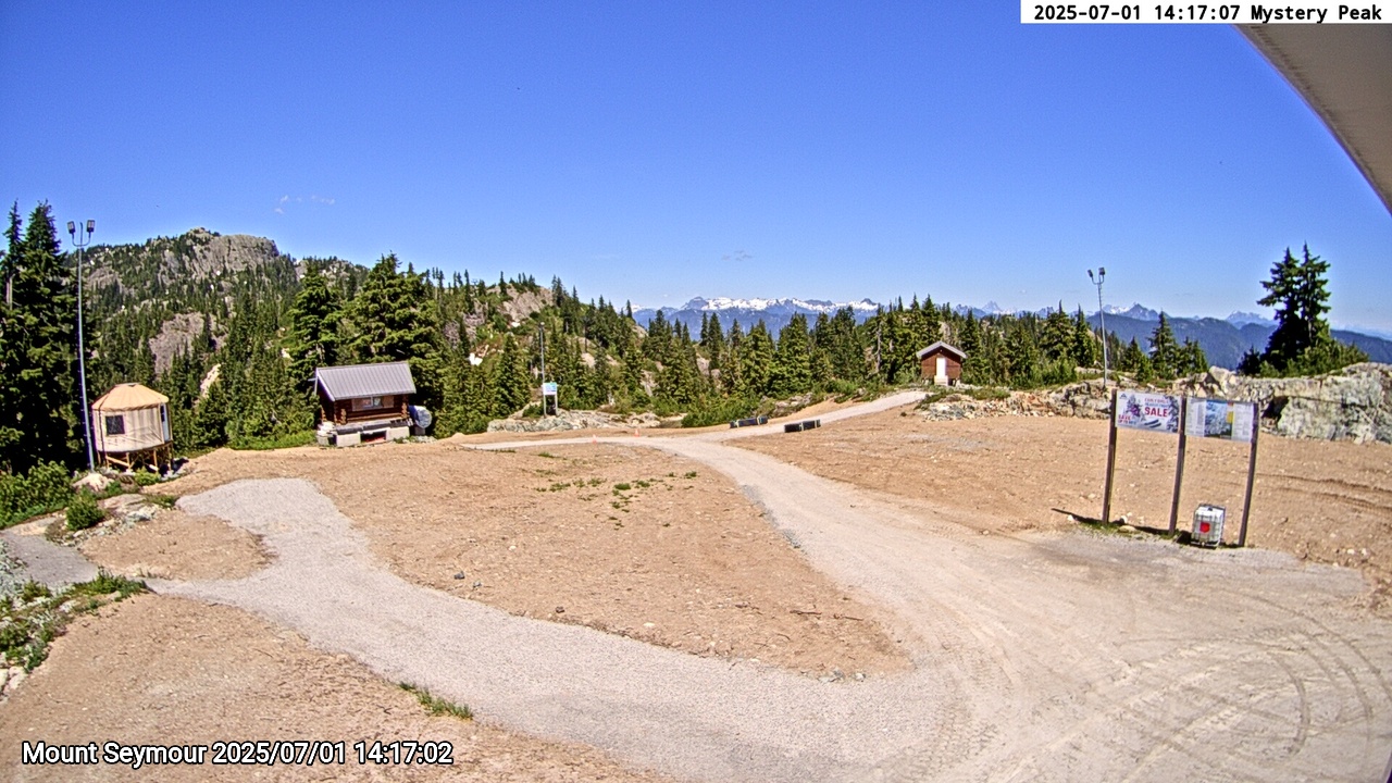 Webcam frame from Mount Seymour on 2025/07/01