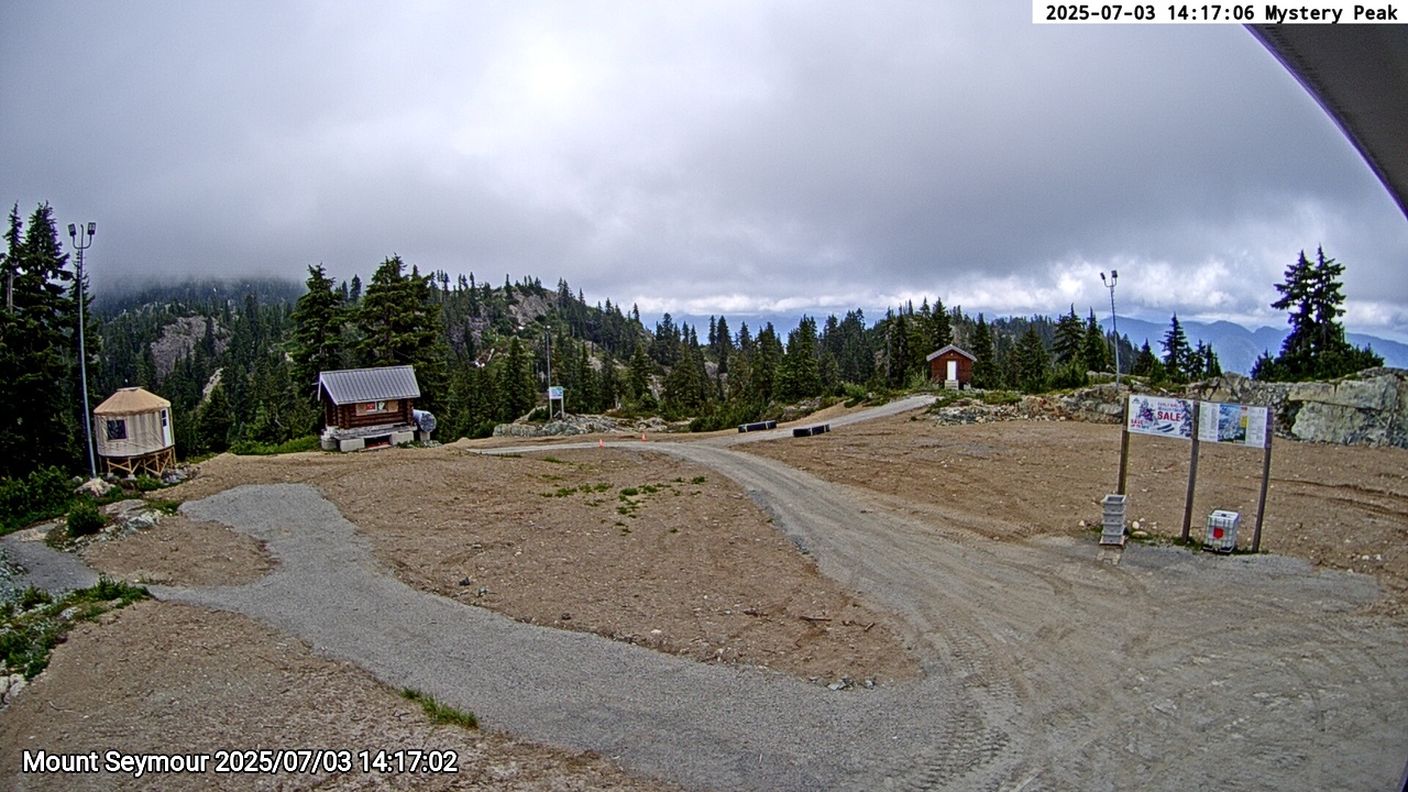 Webcam frame from Mount Seymour on 2025/07/03