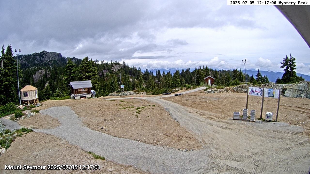 Webcam frame from Mount Seymour at 2025/07/05 12:00