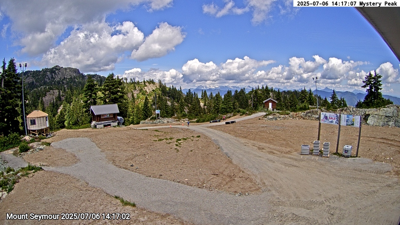Webcam frame from Mount Seymour on 2025/07/06