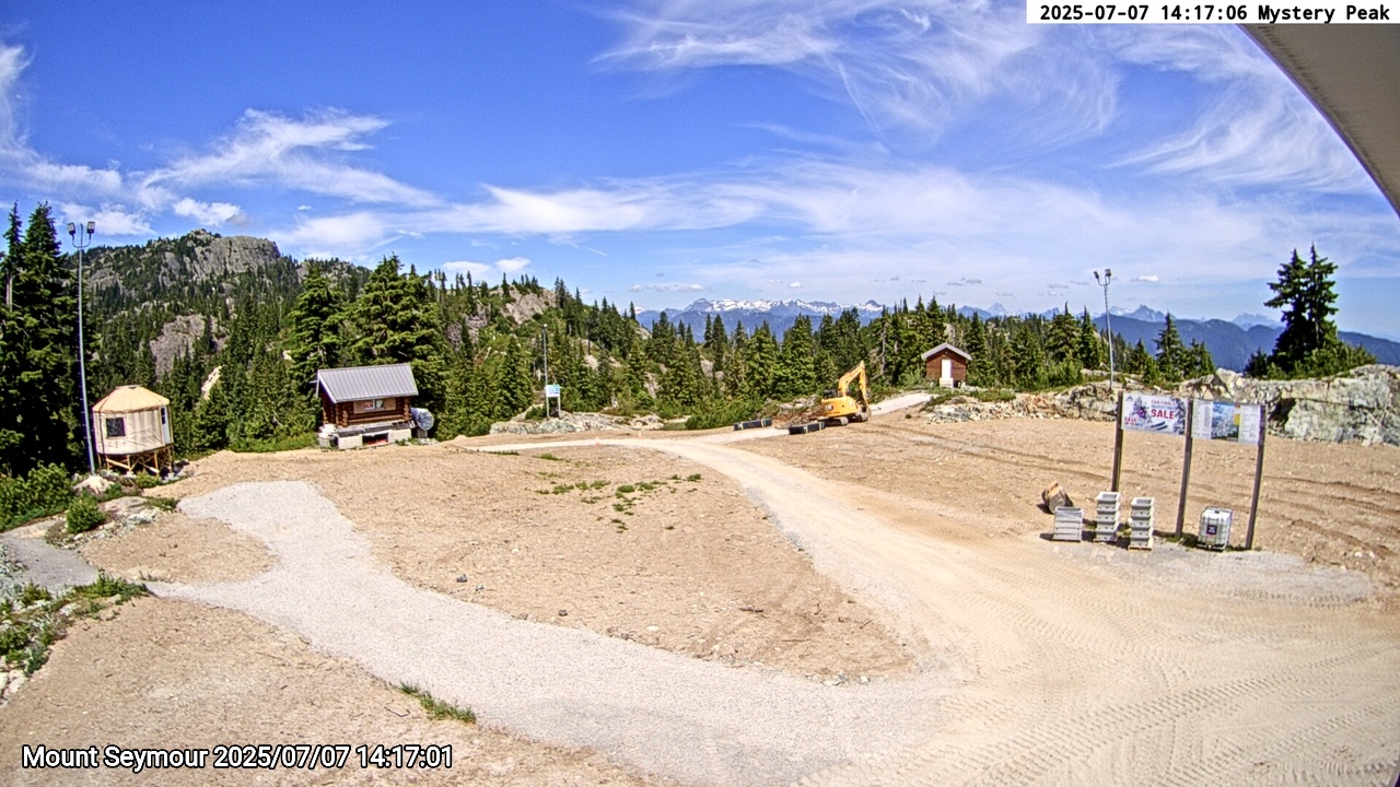 Webcam frame from Mount Seymour on 2025/07/07