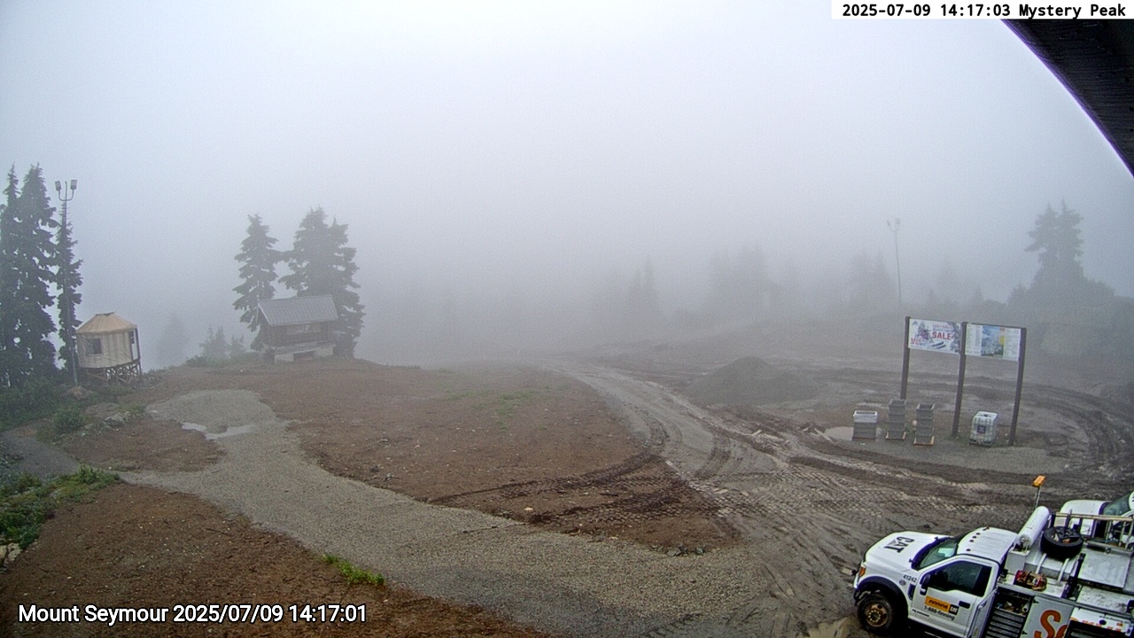 Webcam frame from Mount Seymour on 2025/07/09