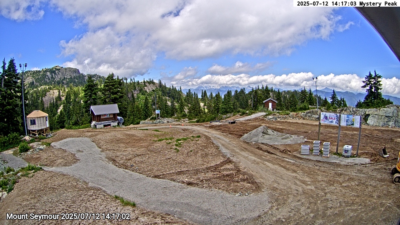 Webcam frame from Mount Seymour on 2025/07/12