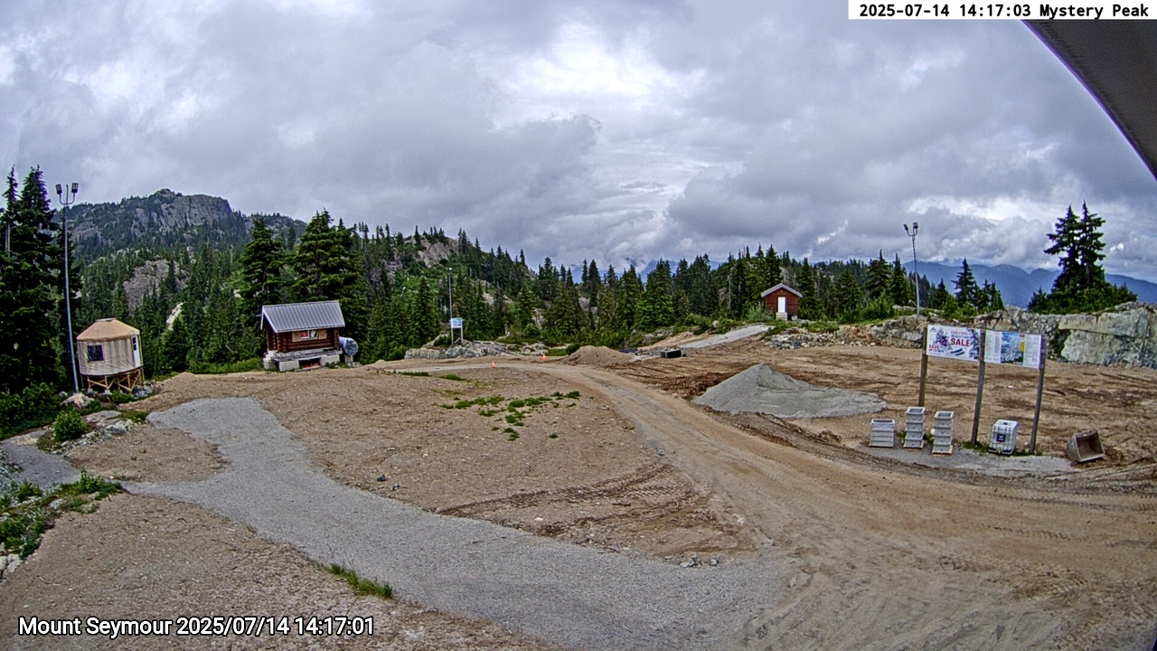 Webcam frame from Mount Seymour on 2025/07/14