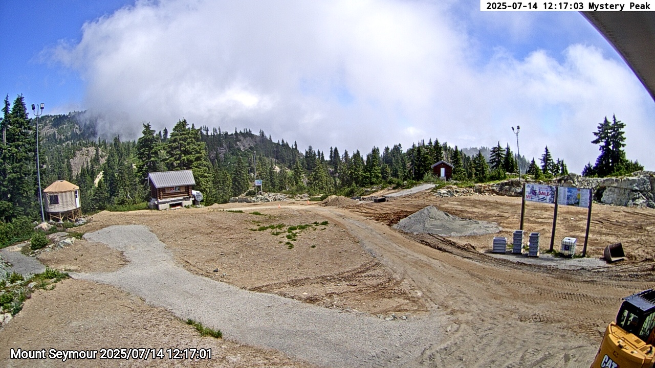 Webcam frame from Mount Seymour at 2025/07/14 12:00