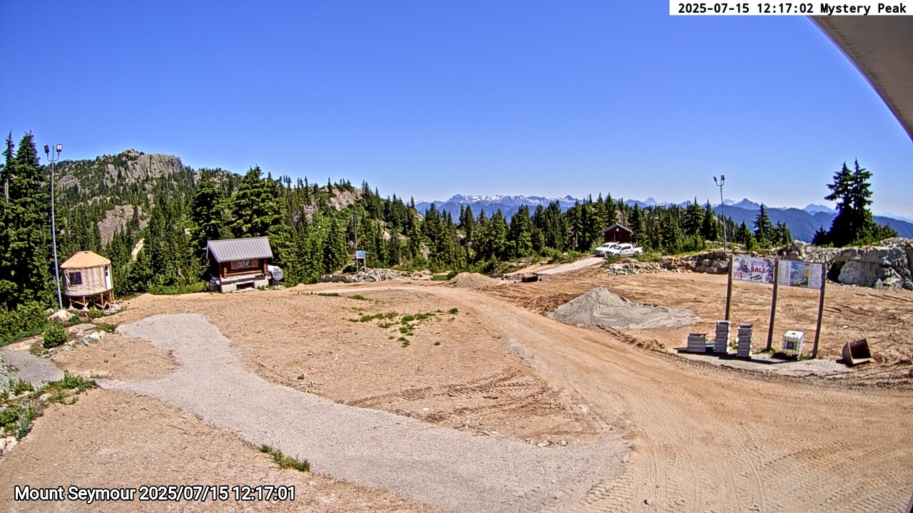 Webcam frame from Mount Seymour at 2025/07/15 12:00